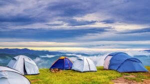 camping, campsite, tents, adventure, recreation, nature, trekking, mountain, sky, clouds, são paulo, landscape, field, fog, dawn, mist, outdoors, camping, camping, camping, camping, camping